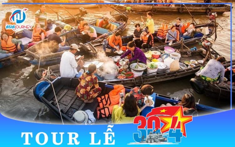 Tour du lịch Cần Thơ - Chợ nổi Cái Răng Lễ 30/4 - 2N1Đ