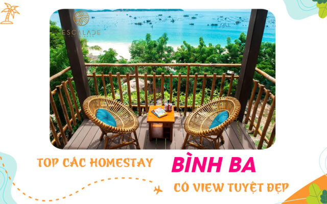 Homestay Bình Ba siêu đẹp