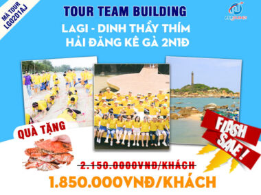 Tour team building doanh nghiệp Lagi - Dinh Thầy Thím - Hải Đăng Kê Gà