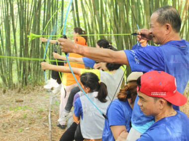 Tour team building doanh nghiệp Madagui – Teambuilding Format Quân Đội – Trekking Rừng - Bắn Súng Sơn