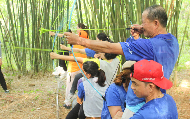 Tour team building doanh nghiệp Madagui – Teambuilding Format Quân Đội – Trekking Rừng - Bắn Súng Sơn