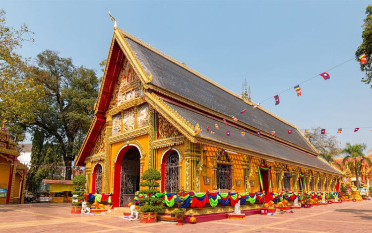 Chùa Mẹ Si Mương - Wat Si Muang - Lào