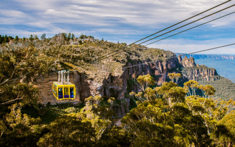 Khám phá Blue Mountain với Tàu Kéo Sennic World