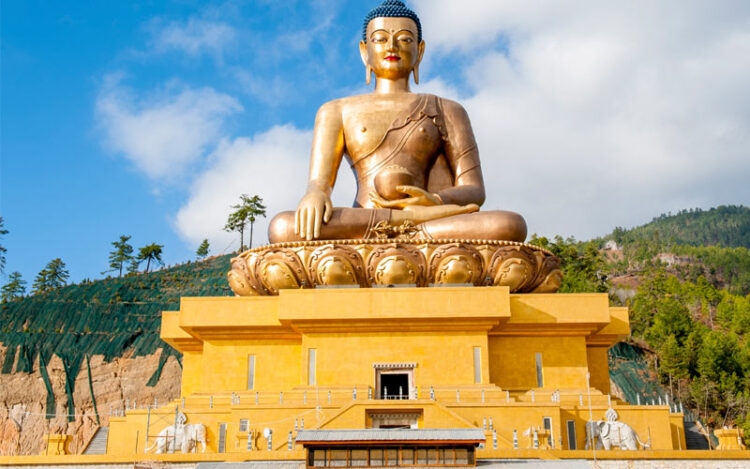 Đại Phật Dordenma lớn nhất Bhutan tại Buddha Point