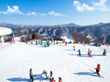 Khu trượt tuyết ELYSIAN GANGCHON, Korea