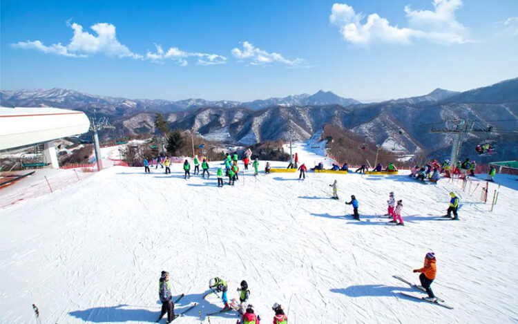 Khu trượt tuyết ELYSIAN GANGCHON, Korea