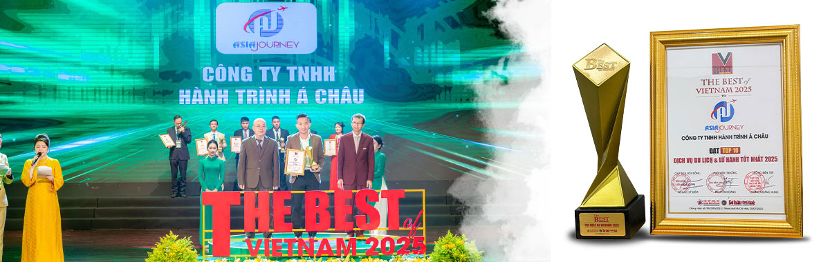 Asiajourney - Vinh danh đạt giải The Best Việt Nam 2025
