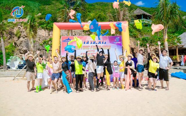 Tour khách đoàn : Hành trình tại Team Building tại Quy Nhơn cùng đoàn Medline